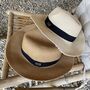 Personalised Summer Straw Hat, thumbnail 1 of 10