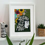 Be Kind To Your Mind Print, thumbnail 5 of 6