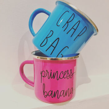 Crap Bag And Princess Consuella Couples Mug Set, 2 of 2