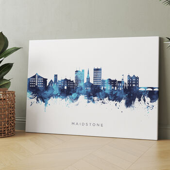 Maidstone Skyline Cityscape Art Print, 7 of 12