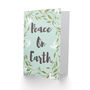 Peace On Earth Dove Olive Branch Christmas Card, thumbnail 2 of 4