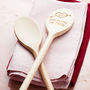 Valentine Wooden Love Spoon Personalised, thumbnail 1 of 11