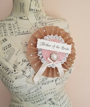 Vintage Style Jewel Hen Party Rosettes, 5 of 6