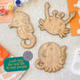 Paint Your Own Sea Creatures Kit, thumbnail 7 of 8