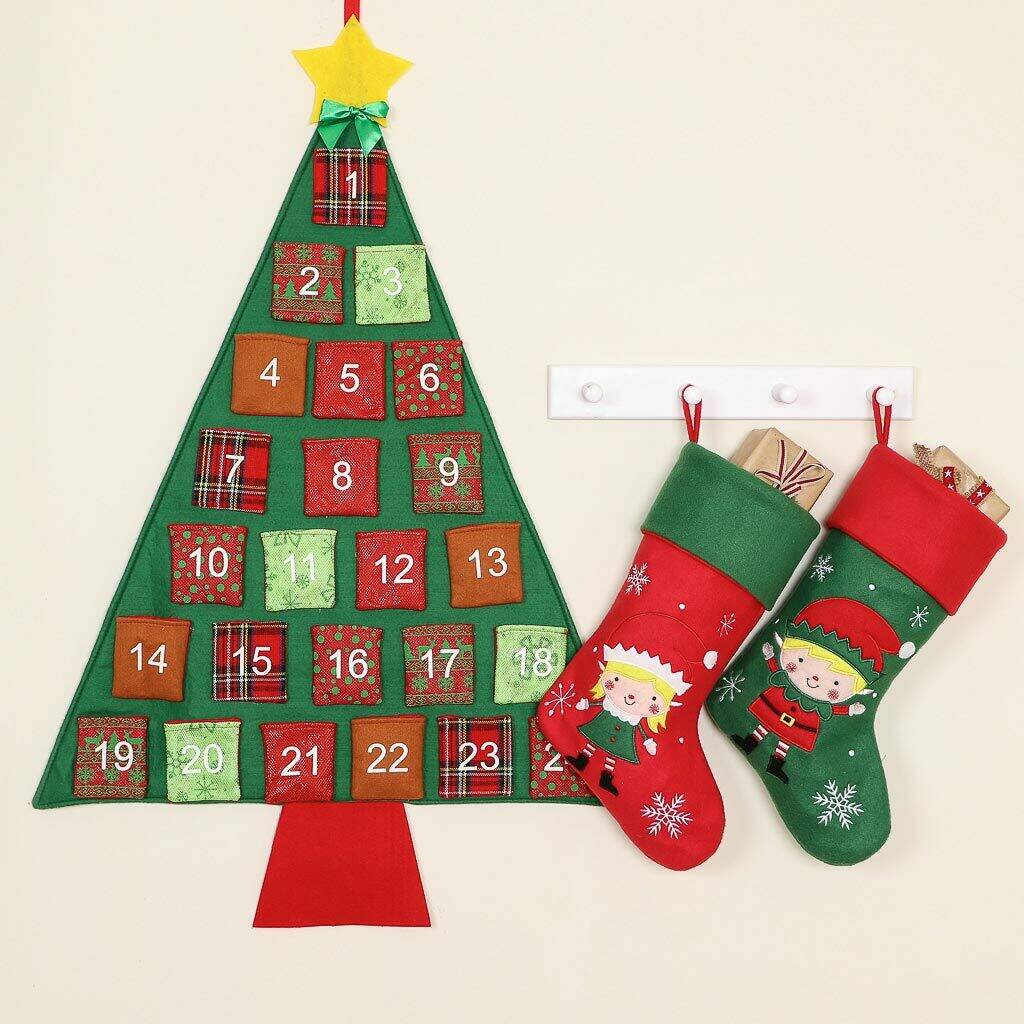 Giant Personalised Christmas Advent Calendar By Dibor 