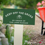Personalised Garden Lawn Sign On A Stake, thumbnail 2 of 6