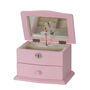 Pink Wooden Ballerina Jewellery Box, thumbnail 1 of 2