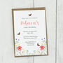 Floral Birthday Party Invitations, thumbnail 1 of 3
