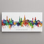 Shrewsbury City Skyline Art Print, thumbnail 2 of 12