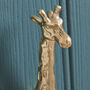 Brass Giraffe Coat Hook, thumbnail 2 of 2