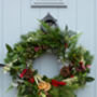 Fresh Traditional Christmas Wreath Making Kit, thumbnail 7 of 7