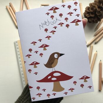 Bird And Toadstool Party Bag Notebook, 6 of 11