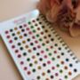 Colourful Stone Border 576 Bindi Booklet, thumbnail 2 of 8