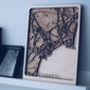 Alicante Multi Layer Wood Map, thumbnail 1 of 5