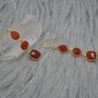 Carnelian Earrings: Orange Gemstone Jewelry, thumbnail 8 of 8
