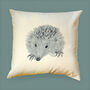 Hedgehog Cushion Cover, thumbnail 1 of 3