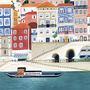 Porto, Portugal, Travel Art Print, thumbnail 5 of 5