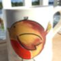 Tankard Mug In Cheeky Christmas Robin Redbreast Design, thumbnail 9 of 10