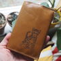 I Love Kittens Leather Passport Holder, thumbnail 1 of 4