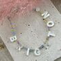 Personalised Shell Letter Choker Necklace, thumbnail 7 of 9