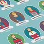 The Royals Of England Children's Poster, thumbnail 4 of 6