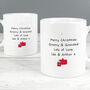 Personalised Mr And Mrs Claus Set Of Two Mugs, thumbnail 3 of 6