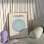 Gemini Zodiac Print, thumbnail 3 of 3