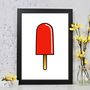 Ice Cream And Lolly Prints, thumbnail 6 of 6