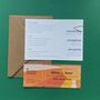 Fun Colourful Wedding Invitation, thumbnail 5 of 8