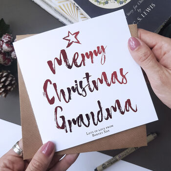 Personalised Christmas Card | Special Grandma | Gran, 2 of 4