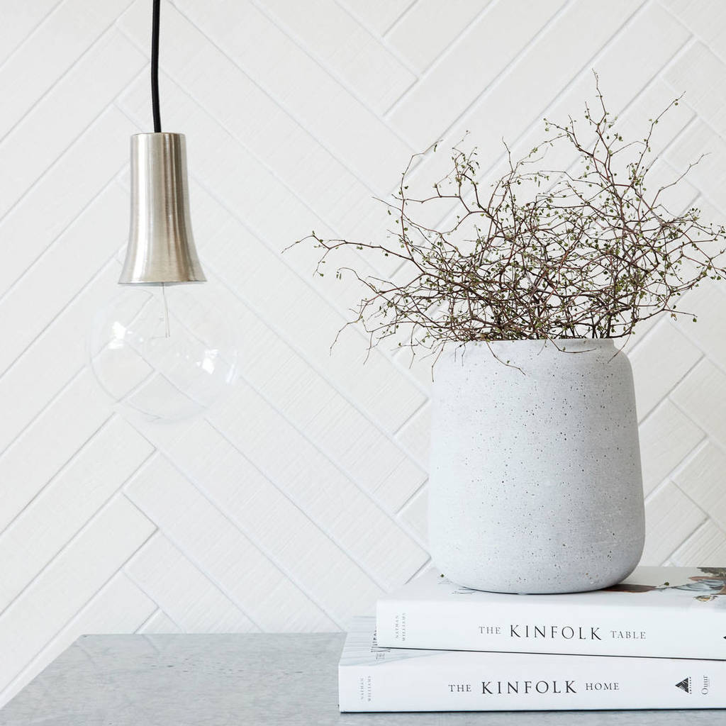 brushed metal decorative light bulb socket cover by posh totty designs