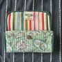 Tri Fold Travel Toiletry Make Up Kit Roll Up With Zip, thumbnail 8 of 12