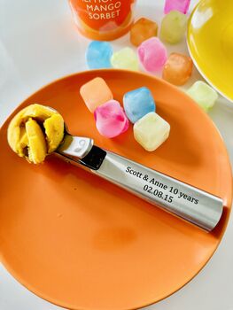 Personalized Luxury Your Ice Cream Scoop, 3 of 5
