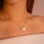 Secret Personalised Star Birthstone Necklace, thumbnail 2 of 10