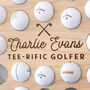 Personalised Golf Ball Wall Art Collecter For The Home, thumbnail 8 of 8