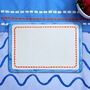 Blue And Orange Placemat, thumbnail 1 of 4