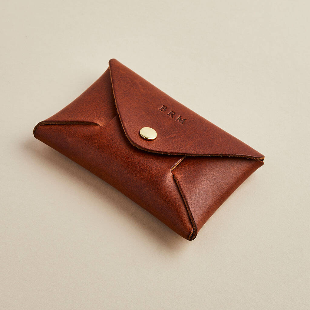 Small Leather Zip Coin Purse, Pink | Coin Purses | SageBrown