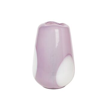 Cecilie Lilac Dot Glass Vase, 3 of 3