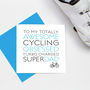 Personalised Fathers Day Card For Bike Lovers, thumbnail 1 of 3