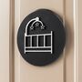 Baby Room Cot Door Sign With Raised Design, thumbnail 4 of 6