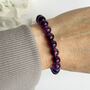 Soulmate Friendship Gift Crystal Bracelet Rose Quartz Valentine Mothers Day, thumbnail 5 of 9