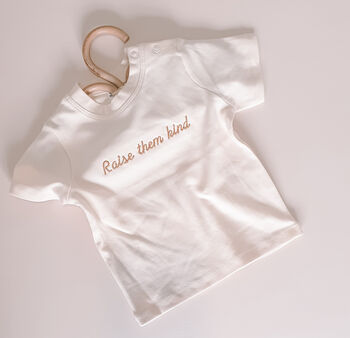Raise Them Kind Natural Baby And Kids Organic Tee, 5 of 8