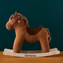 Personalised Rocking Horse Toy Vera, thumbnail 1 of 9