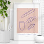 French Mornings At The Table Breakfast Kitchen Art Print, thumbnail 1 of 4