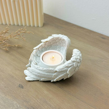 Sparkly Angel Wing Tealight Holder Remembrance Gifts, 2 of 10
