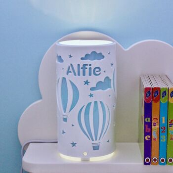 Personalised Hot Air Balloon LED Night Light, 10 of 12