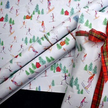 Alpine Scene Wrapping Paper, 3 of 4