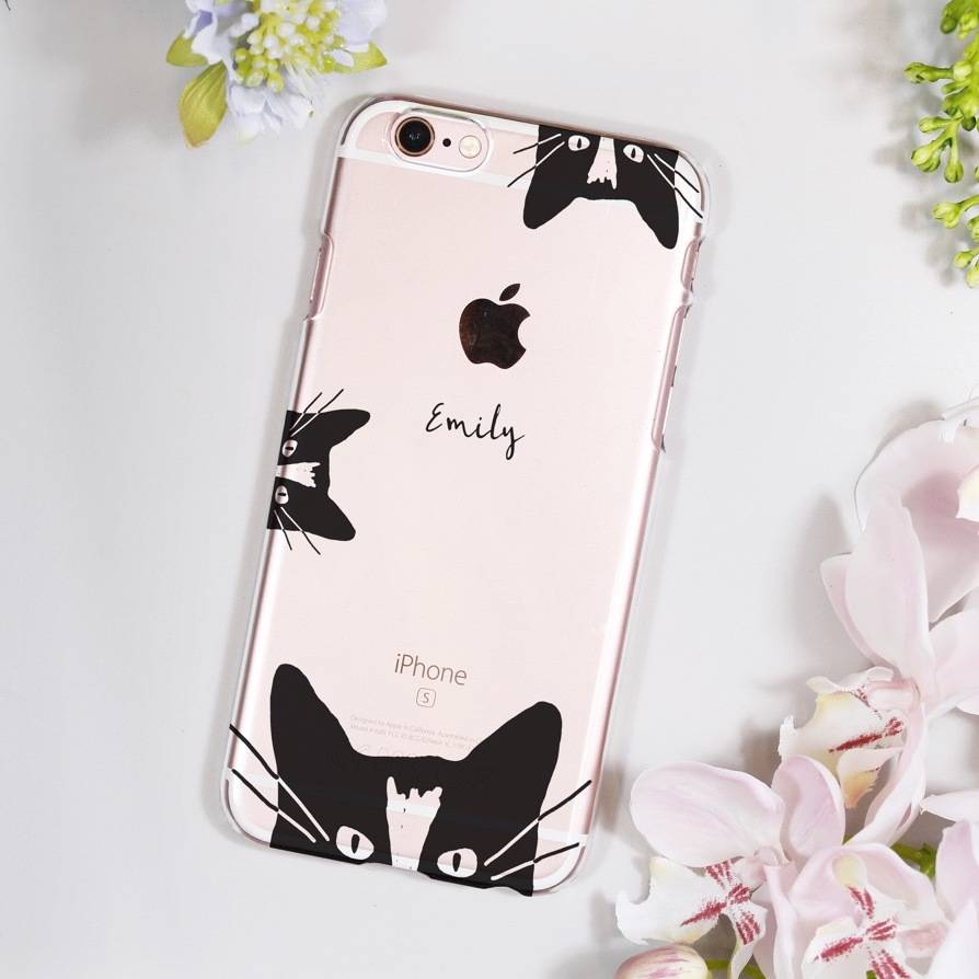 Personalised Cat Phone Case By Olivia Morgan Ltd | notonthehighstreet.com