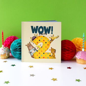 Wow You're Two! A Birthday Book You Can Send As A Card, 3 of 12