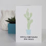 Cheeky Cactus Birthday Card, thumbnail 1 of 2